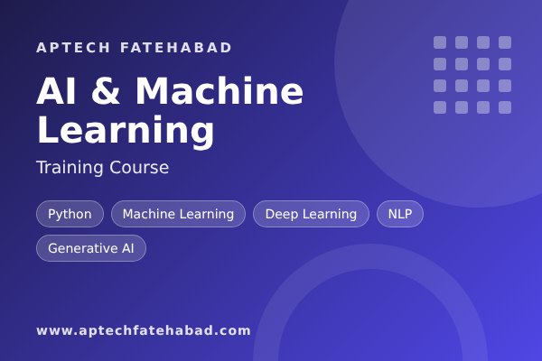 AI and Machine Learning Training